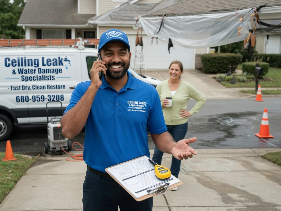 Ceiling Leak Cleanup Norwalk, WI FAQs